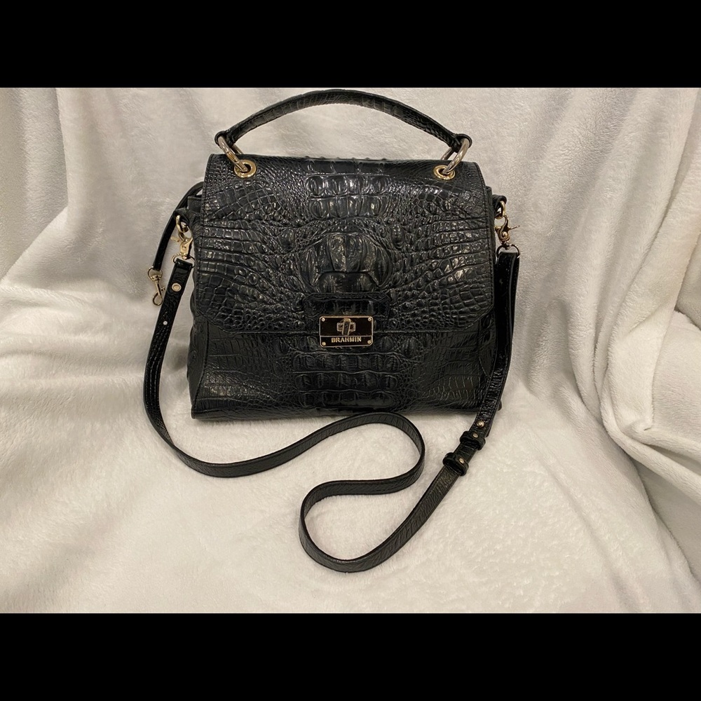 Brahmin Black Melbourne Handbag